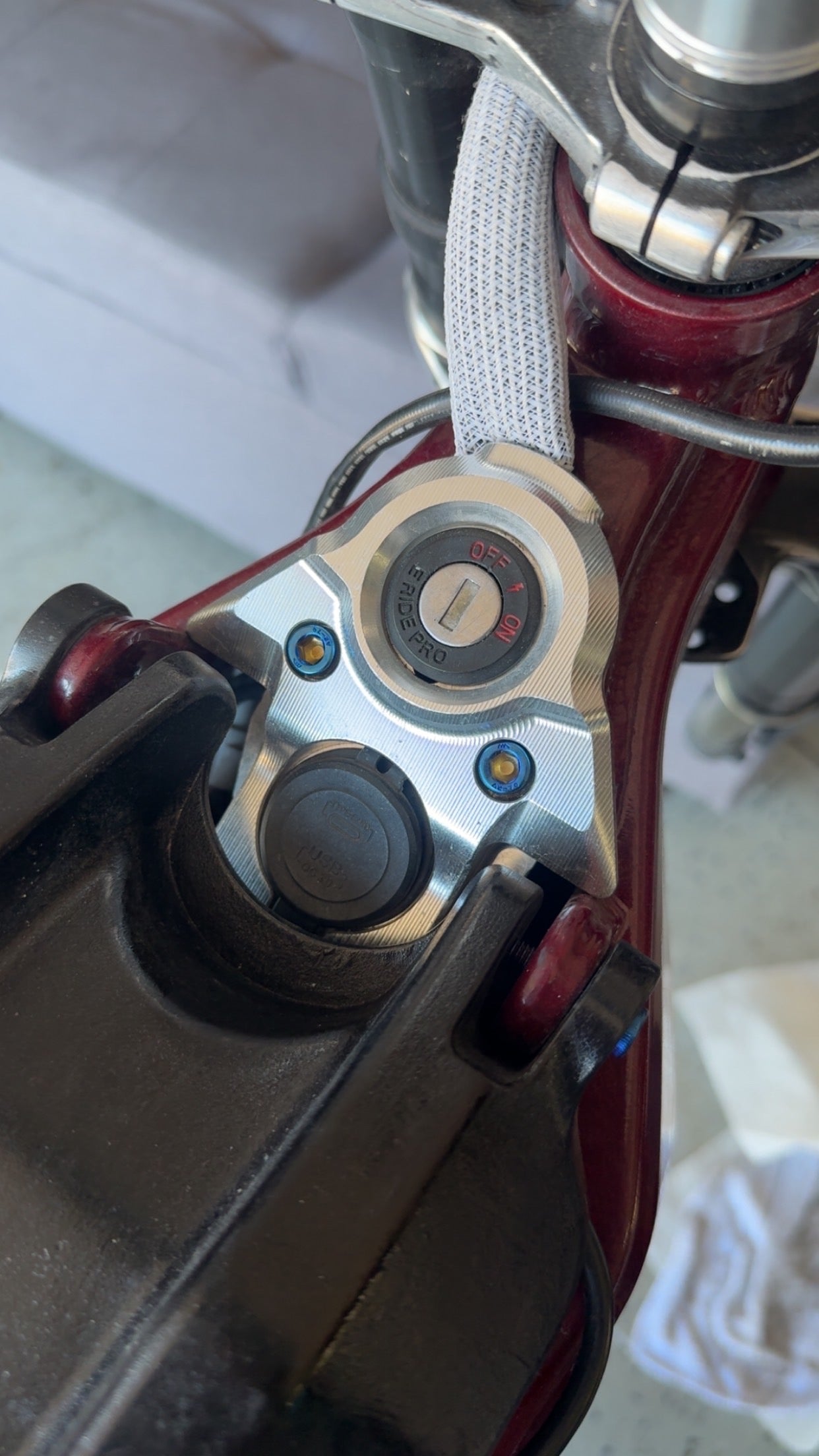 key ignition titanium x2