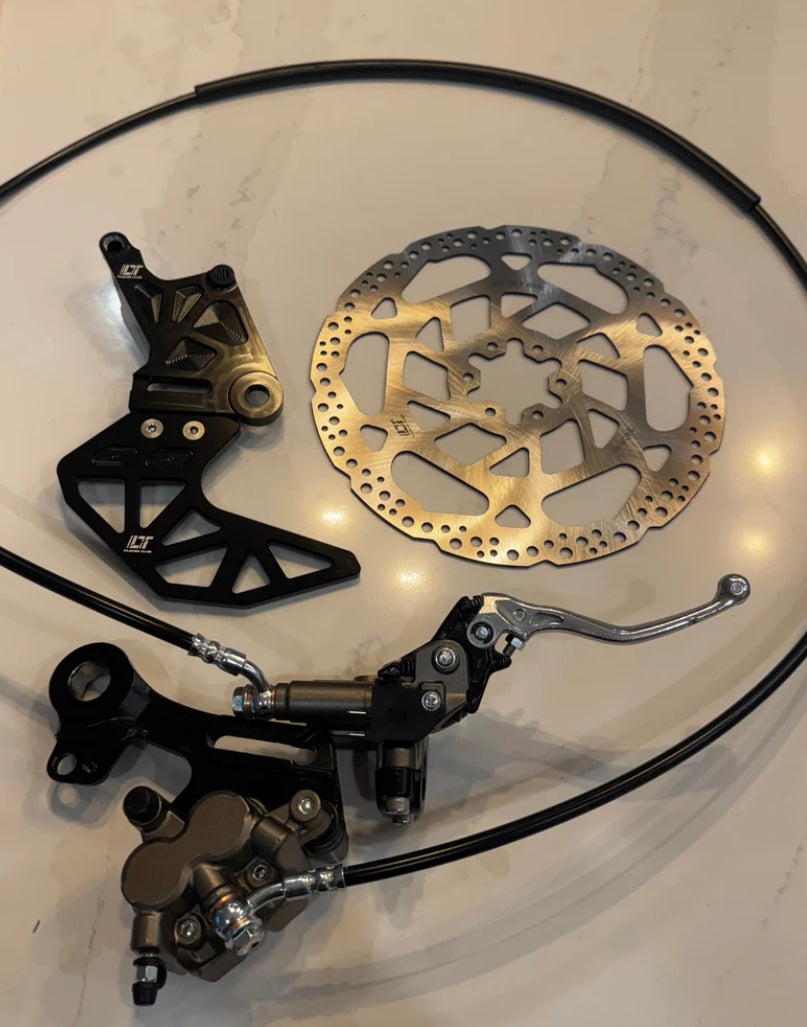 Front and/or rear ultra bee brake for Lbx/eride and talaria