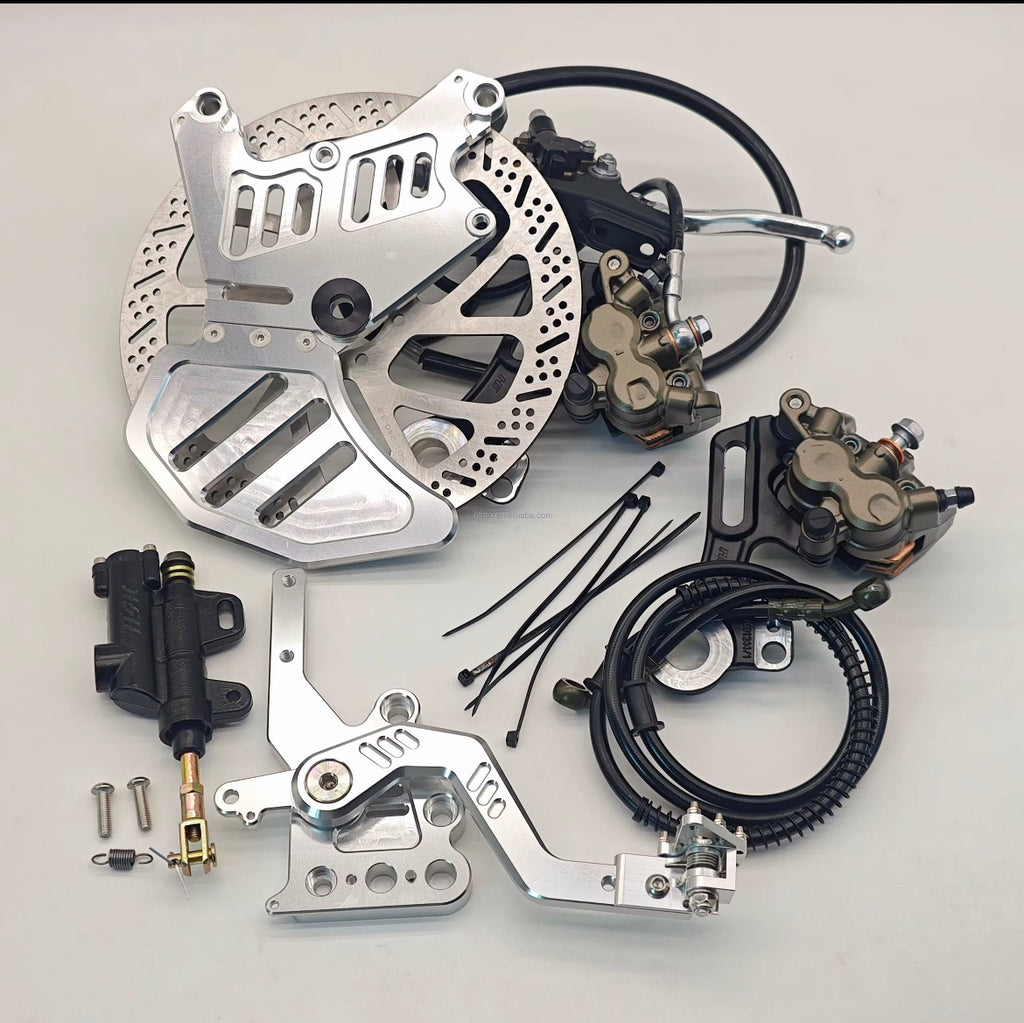 Lbx/eride ultra bee foot and rear brake