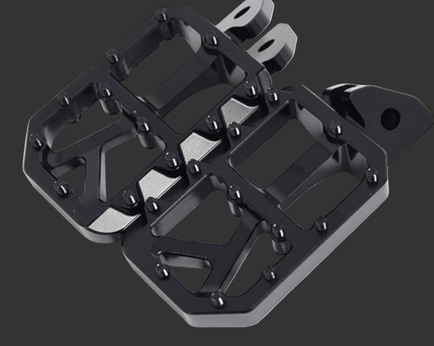 Extra Wide Foot Pegs For Emotos (Fits Tuttio)